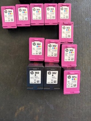 Cartuchos HP 304, 303, 302 y 301XL reconocidos automáticamente por el identificador con inteligencia artificial